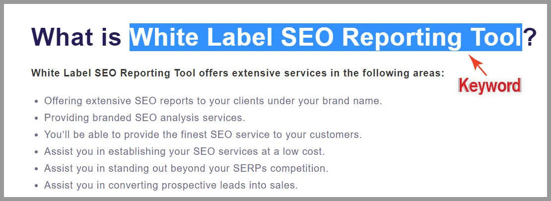Create Content maintaining SEO and relevance