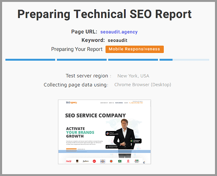 Generating Technical Advanced SEO Audit Report