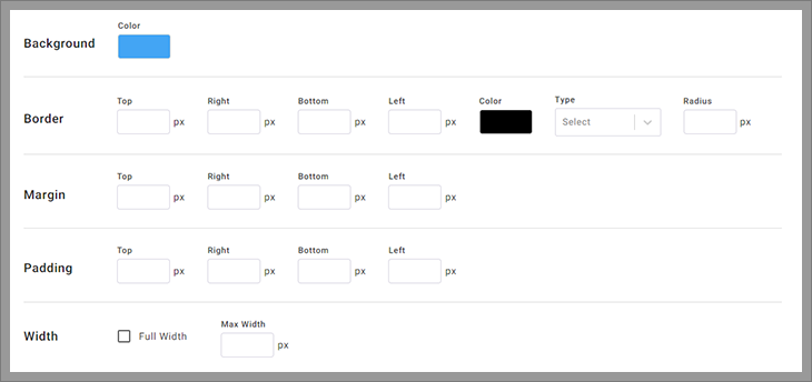  Can Customize your widget Form Style on SEO Audit Software